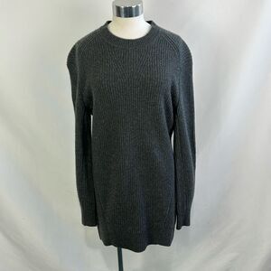 Rag and Bone Gray Cashmere Ribbed Sweater